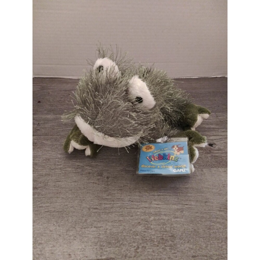 Webkinz Plush Ganz HM001 NEW With Sealed Code Frog